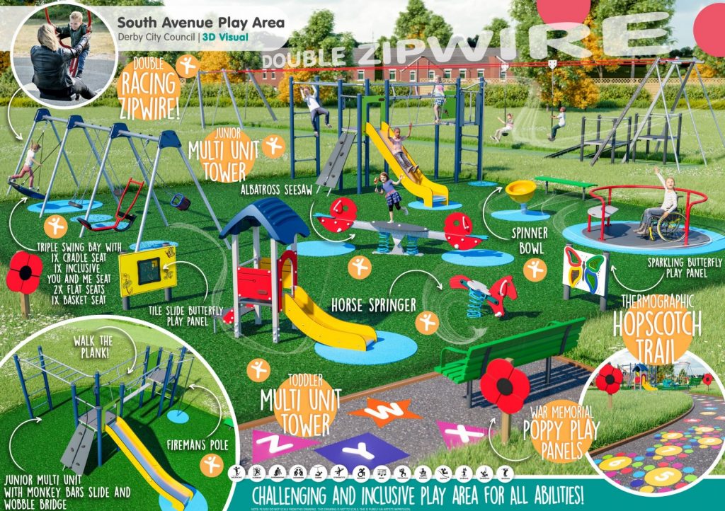 South Avenue Play Area Friends of Spondon Parks